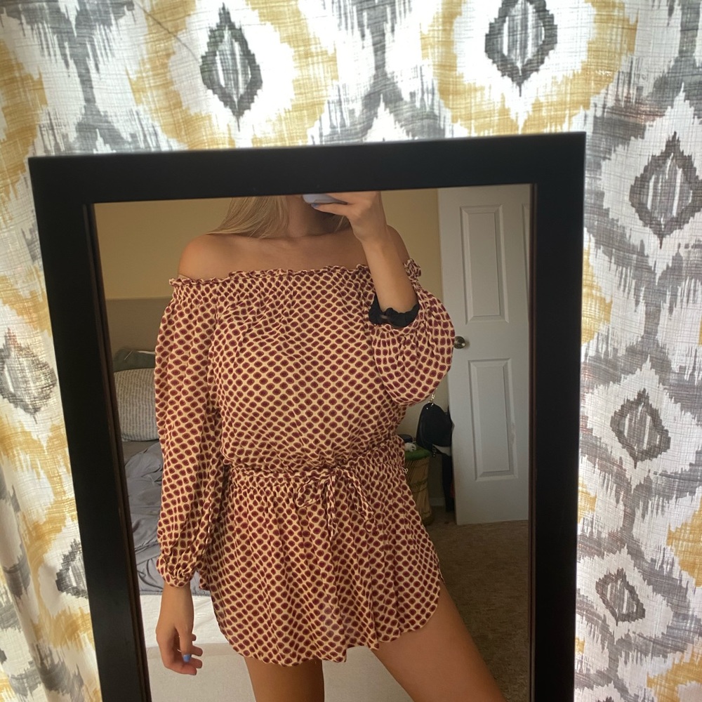 Off the shoulder dress